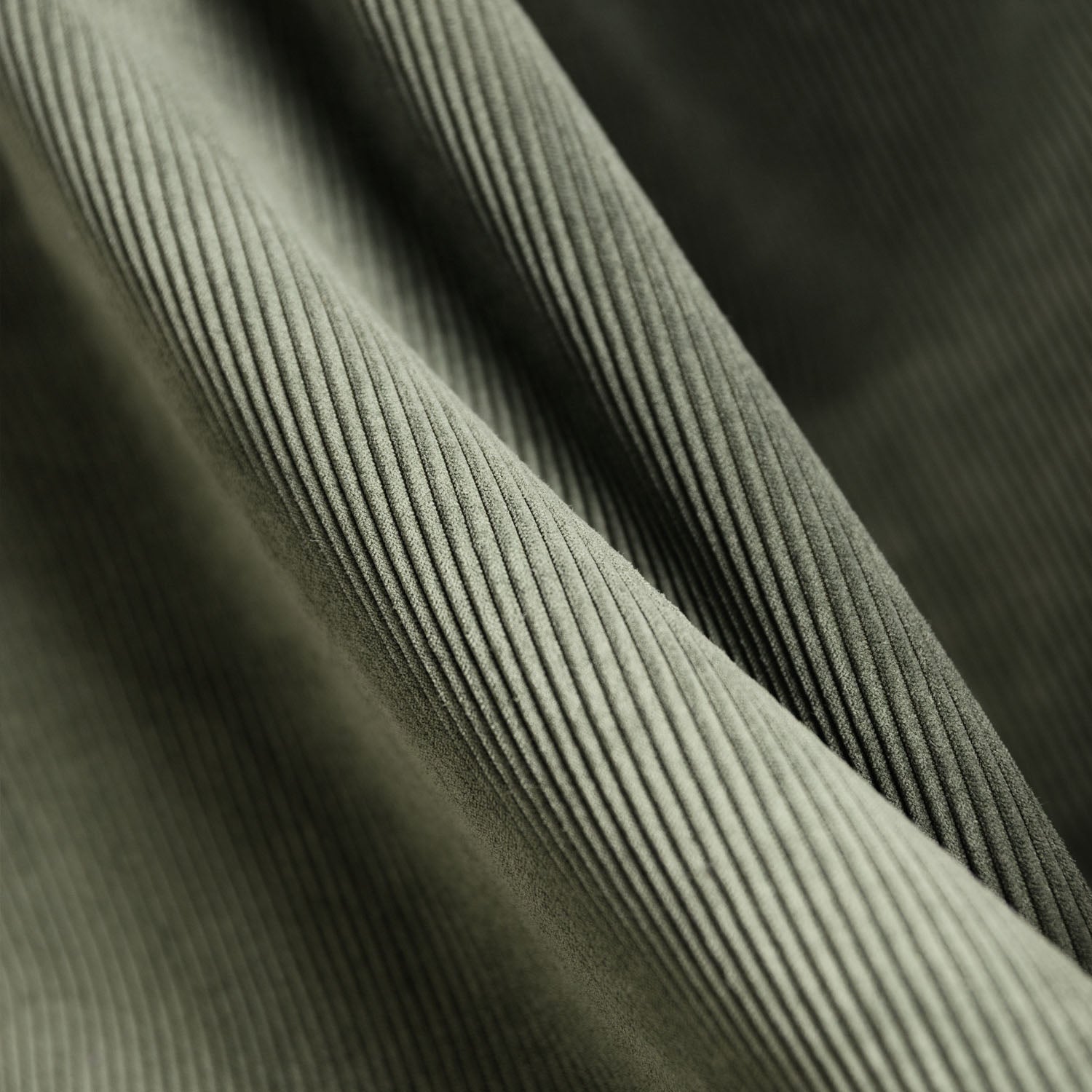 Fabric Sample Corduroy Moss Green