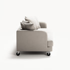 Harvey - 3 Seat - Micro Chenille Grey Cream