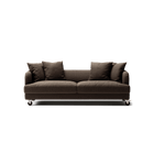 Harvey - 3 Seat - Glint Bouclé Dark Brown