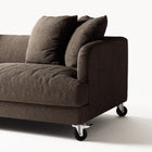 Harvey - 3 Seat - Glint Bouclé Dark Brown