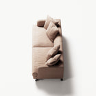 Harvey - 3 Seat - Glint Bouclé Chalk Pink