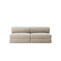 LUNA - 2 Seater Lounge - Corduroy Off-White