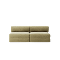LUNA - 2 Seater Lounge - Corduroy Lime