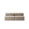 LUNA - 2 Seater Lounge - Corduroy Pale Beige