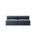 LUNA - 2 Seater Lounge - Corduroy Dark Blue