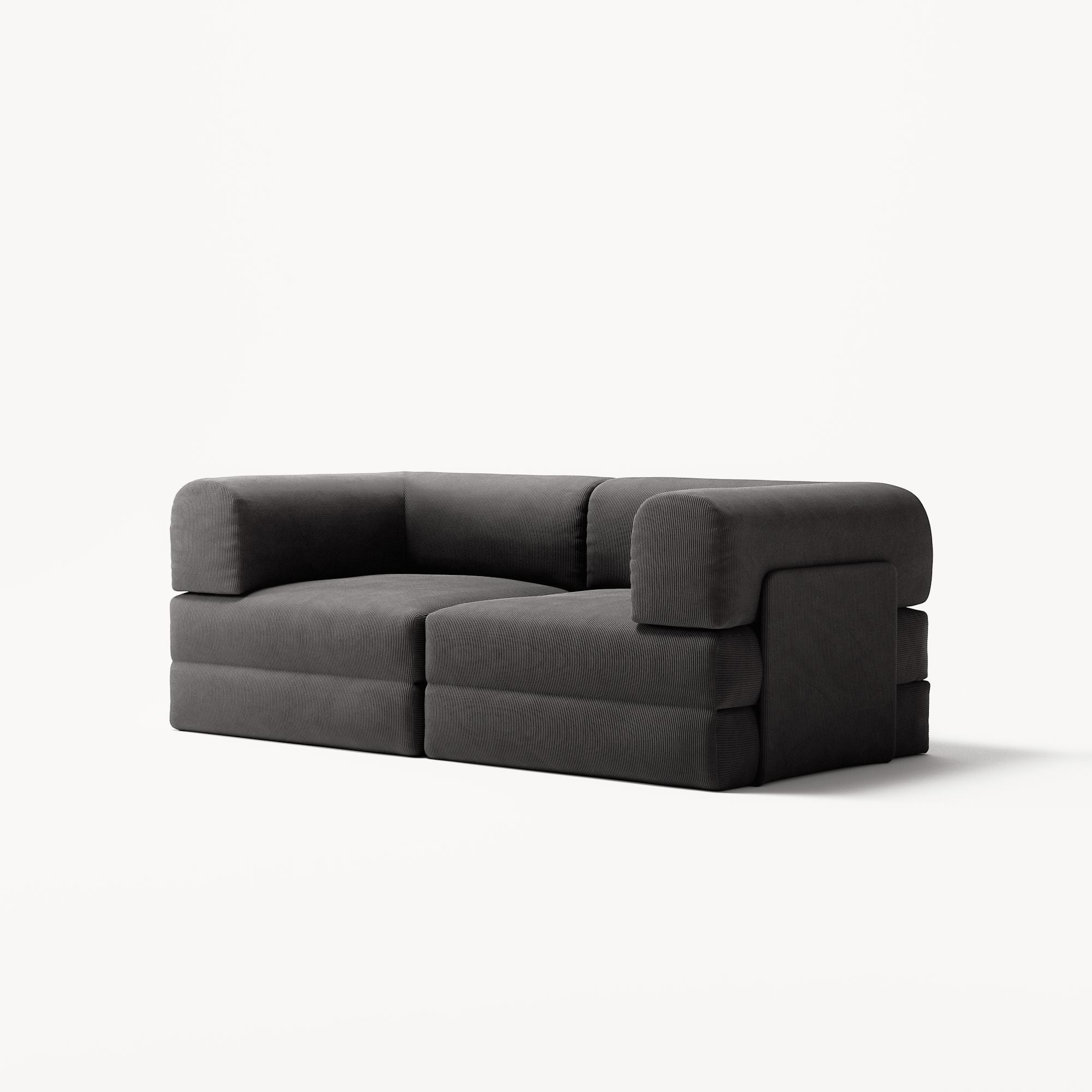 LUNA - 2 Seat - Corduroy Charcoal