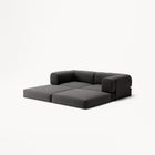 LUNA - 2 Seat - Corduroy Charcoal