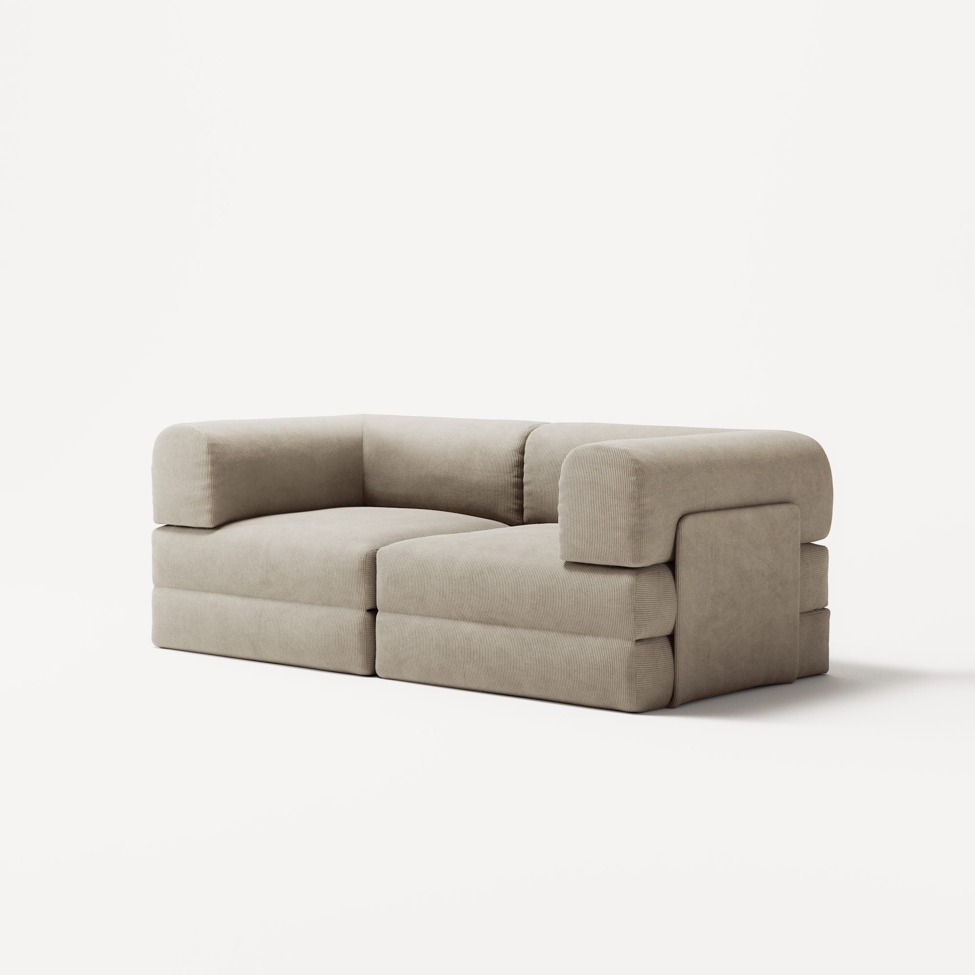 LUNA - 2 Seat - Corduroy Off-White