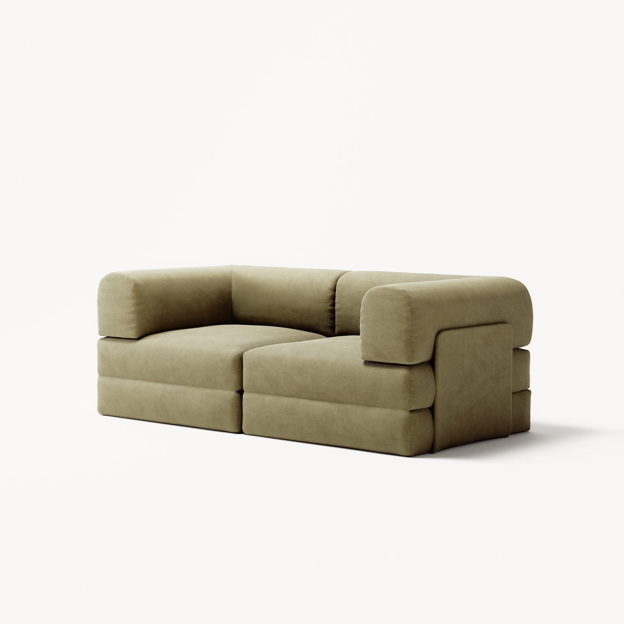 LUNA - 2 Seat - Corduroy Lime