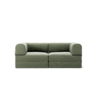 LUNA - 2 Seat - Corduroy Moss Green