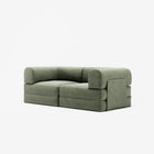 LUNA - 2 Seat - Corduroy Moss Green