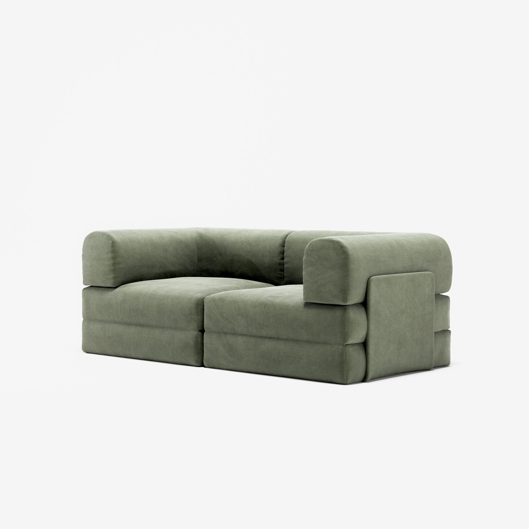 LUNA - 2 Seat - Corduroy Moss Green