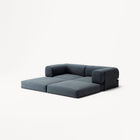 LUNA - 2 Seat - Corduroy Dark Blue