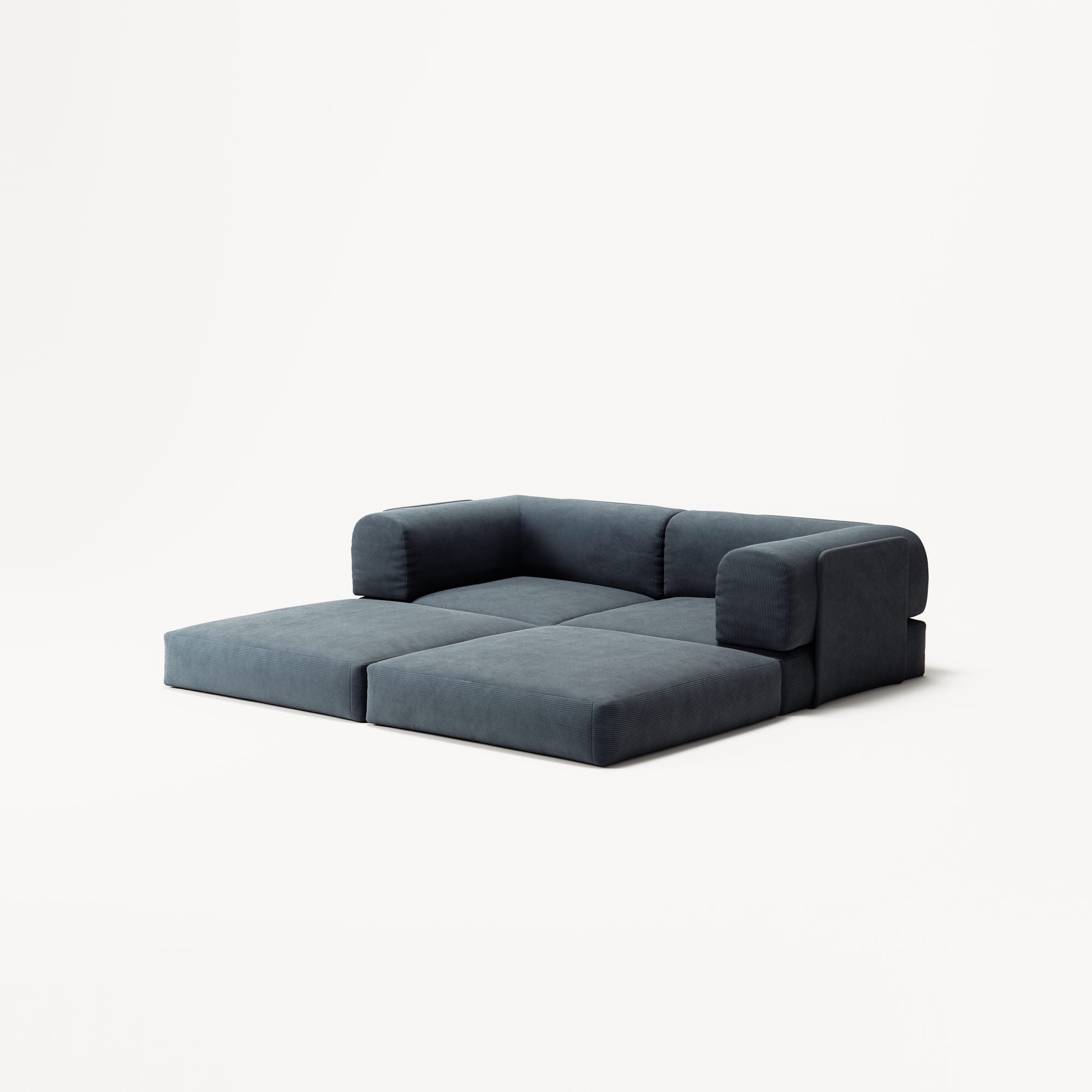 LUNA - 2 Seat - Corduroy Dark Blue