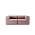 LUNA - 2 Seat - Corduroy Soft Pink