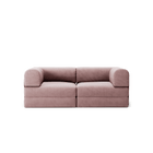 LUNA - 2 Seat - Corduroy Soft Pink