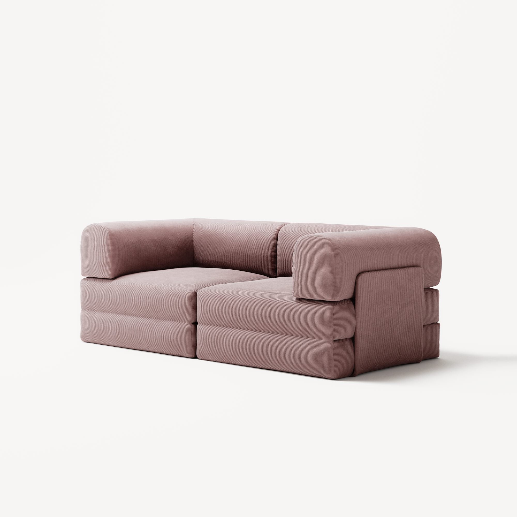 LUNA - 2 Seat - Corduroy Soft Pink