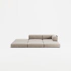 LUNA - 2 Seat with open end - Left - Corduroy Pale Beige