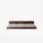 LUNA - 3 Seater Lounge - Corduroy Warm Brown