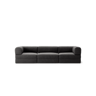 LUNA - 3 Seat - Corduroy Charcoal