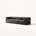LUNA - 3 Seat - Corduroy Charcoal