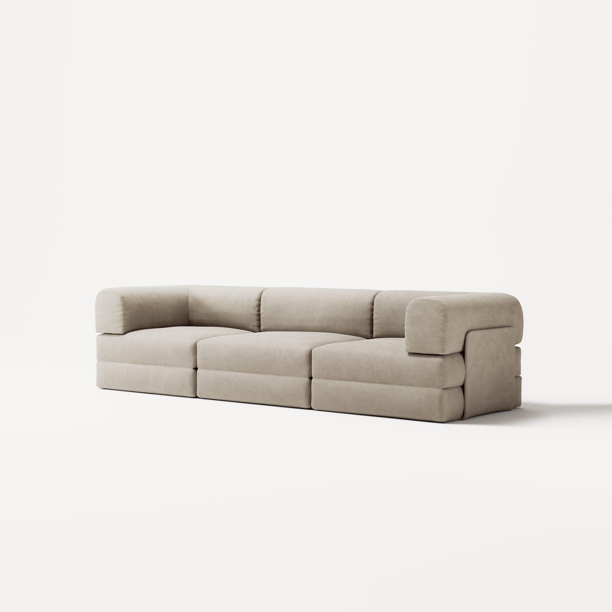 LUNA - 3 Seat - Corduroy Off-White