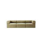 LUNA - 3 Seat - Corduroy Lime