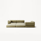 LUNA - 3 Seat - Corduroy Lime