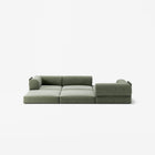 LUNA - 3 Seat - Corduroy Moss Green