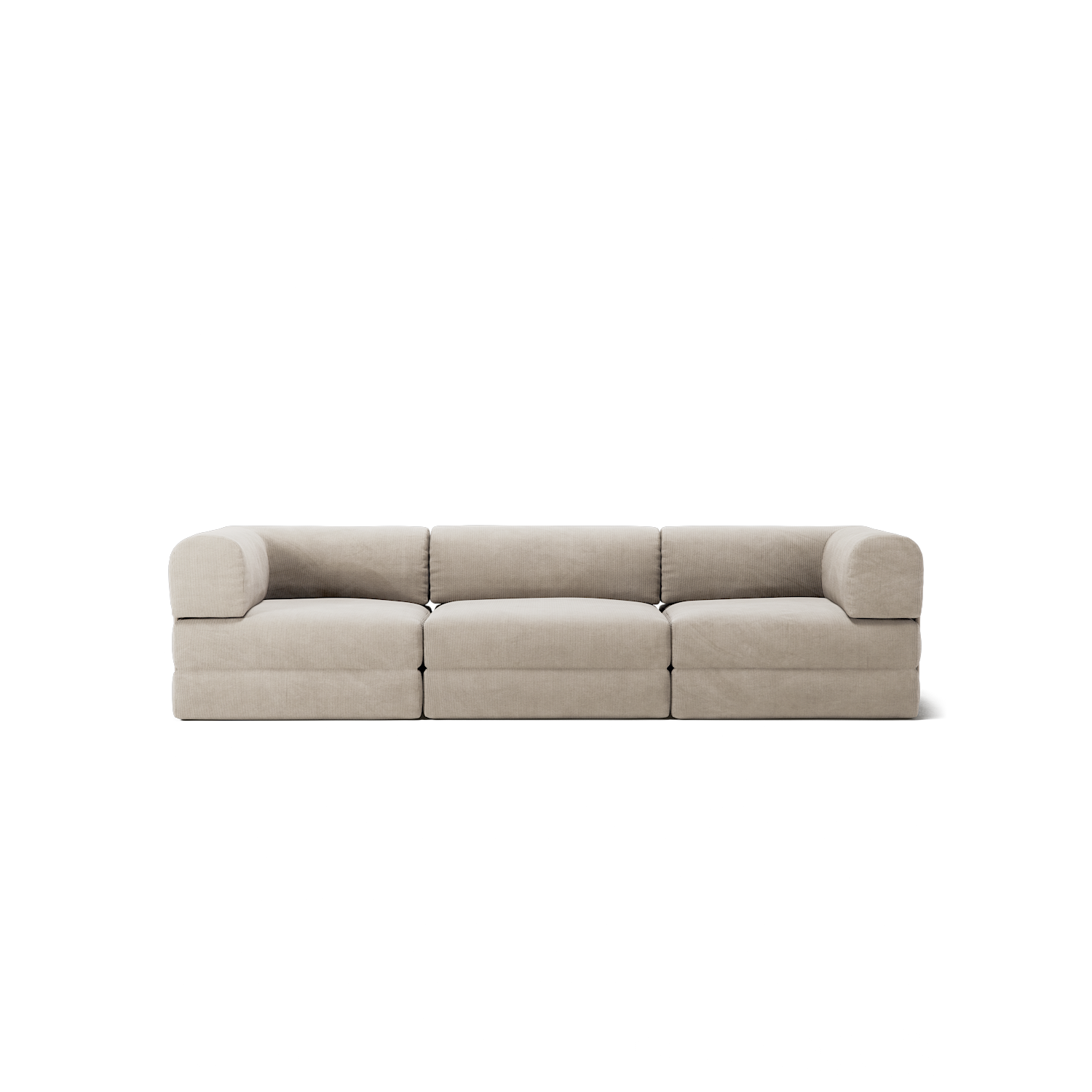LUNA - 3 Seat - Corduroy Pale Beige