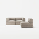 LUNA - 3 Seat - Corduroy Pale Beige