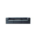 LUNA - 3 Seat - Corduroy Dark Blue