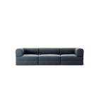 LUNA - 3 Seat - Corduroy Dark Blue