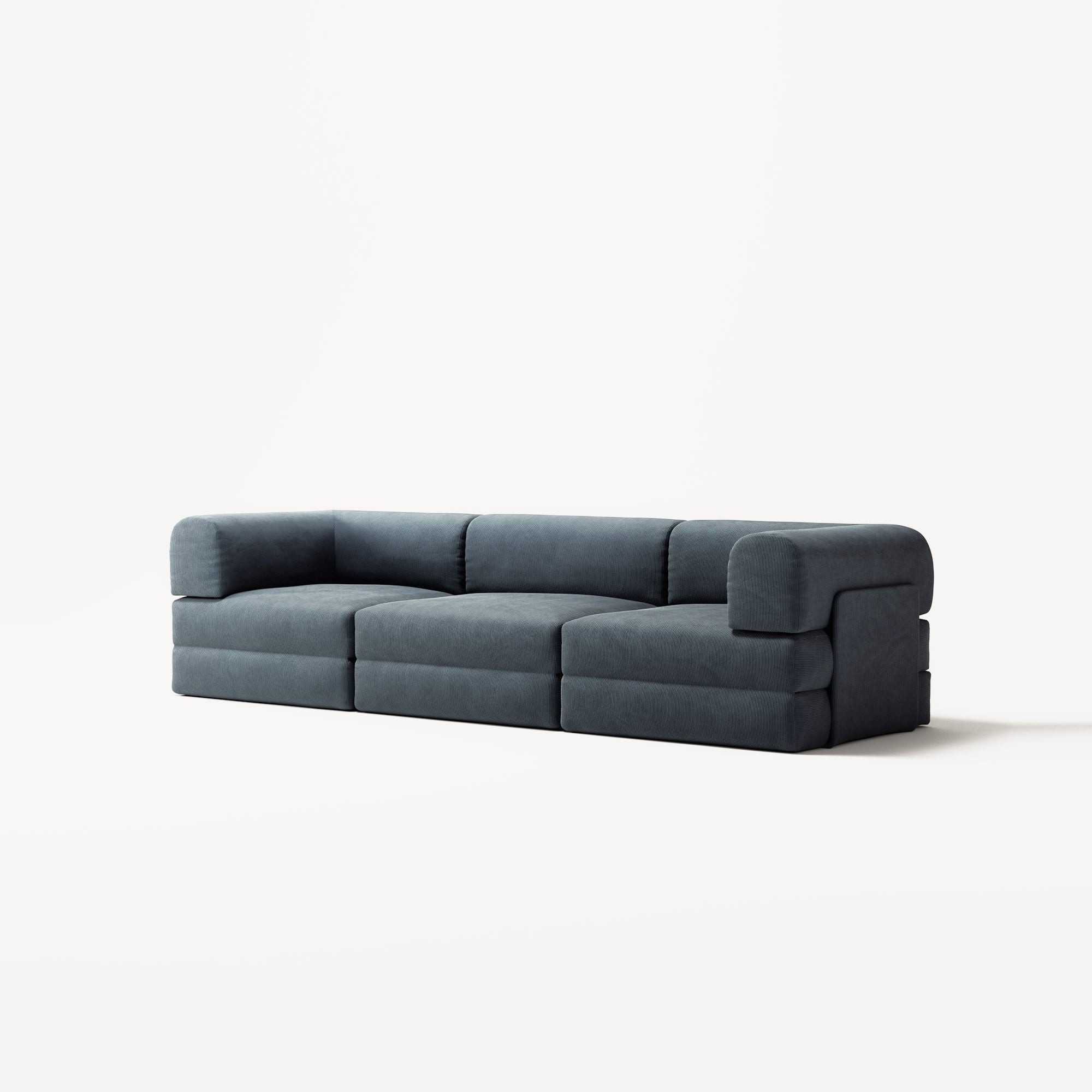 LUNA - 3 Seat - Corduroy Dark Blue