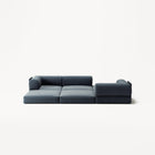 LUNA - 3 Seat - Corduroy Dark Blue