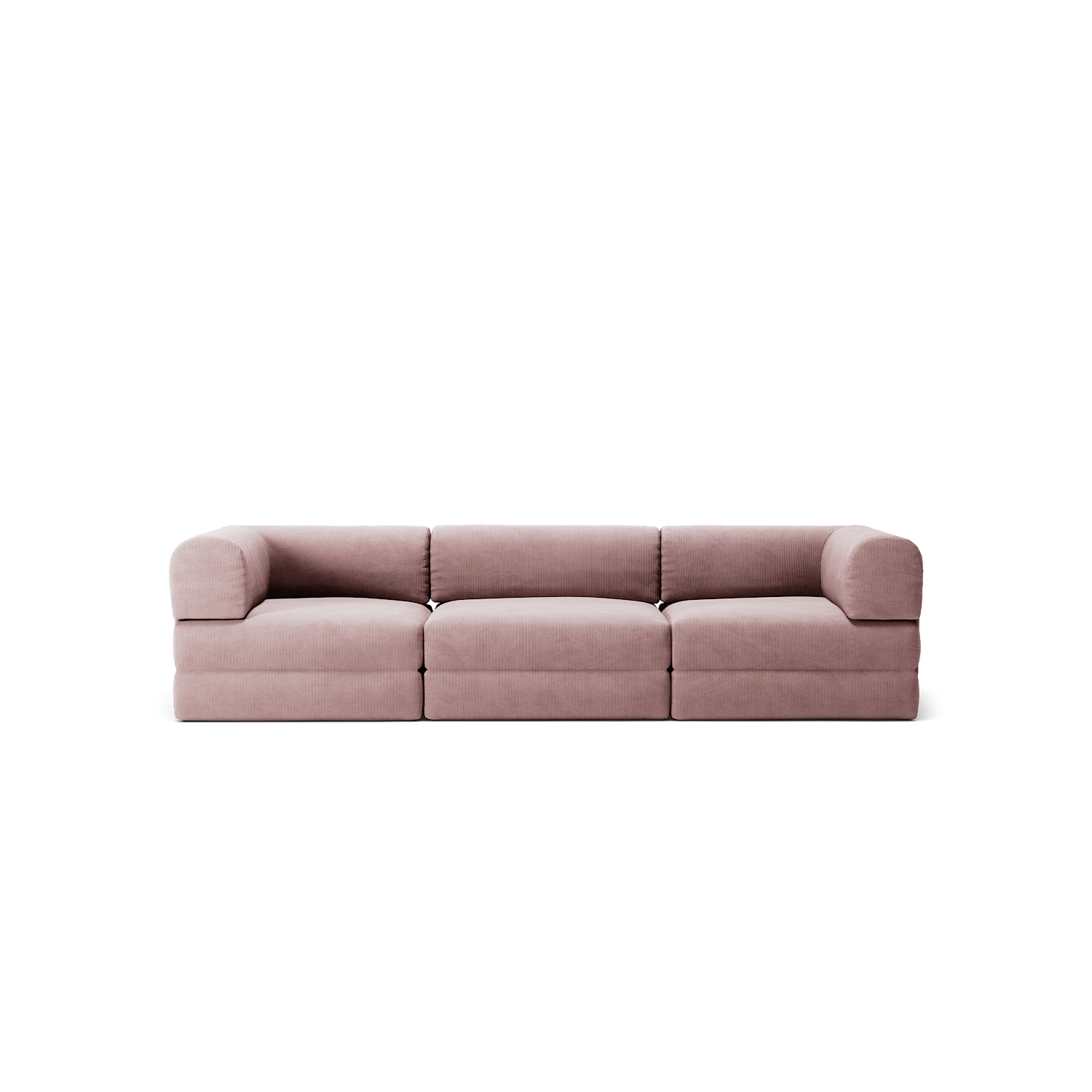 LUNA - 3 Seat - Corduroy Soft Pink