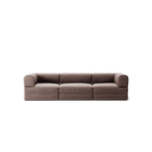 LUNA - 3 Seat - Corduroy Warm Brown