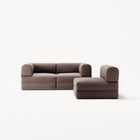 LUNA - 3 Seat - Corduroy Warm Brown