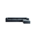 LUNA - 5 Seat corner with open end - Right - Corduroy Dark Blue
