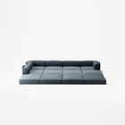 LUNA - 5 Seat corner with open end - Left - Corduroy Dark Blue