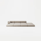 LUNA - 3 Seat with open end - Right - Corduroy Pale Beige