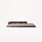 LUNA - 3 Seat with open end - Right - Corduroy Warm Brown