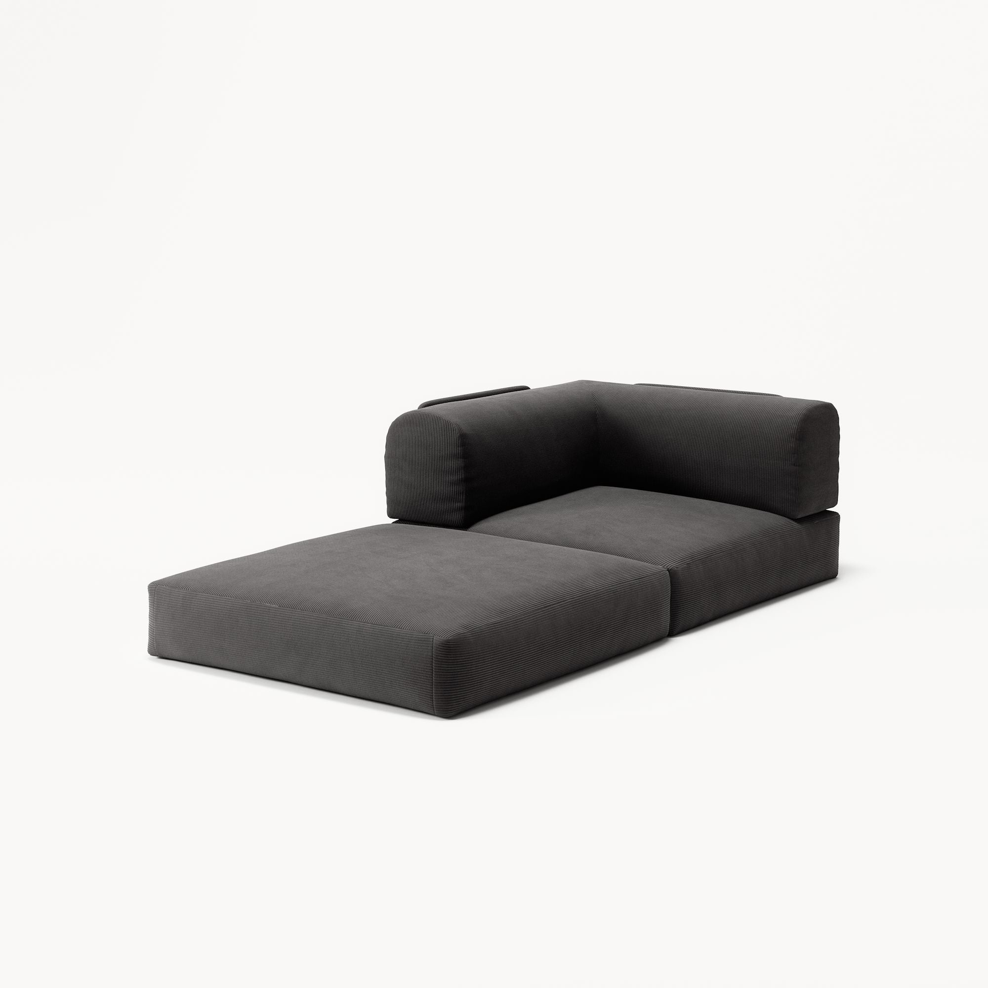 LUNA - Corner - Corduroy Charcoal