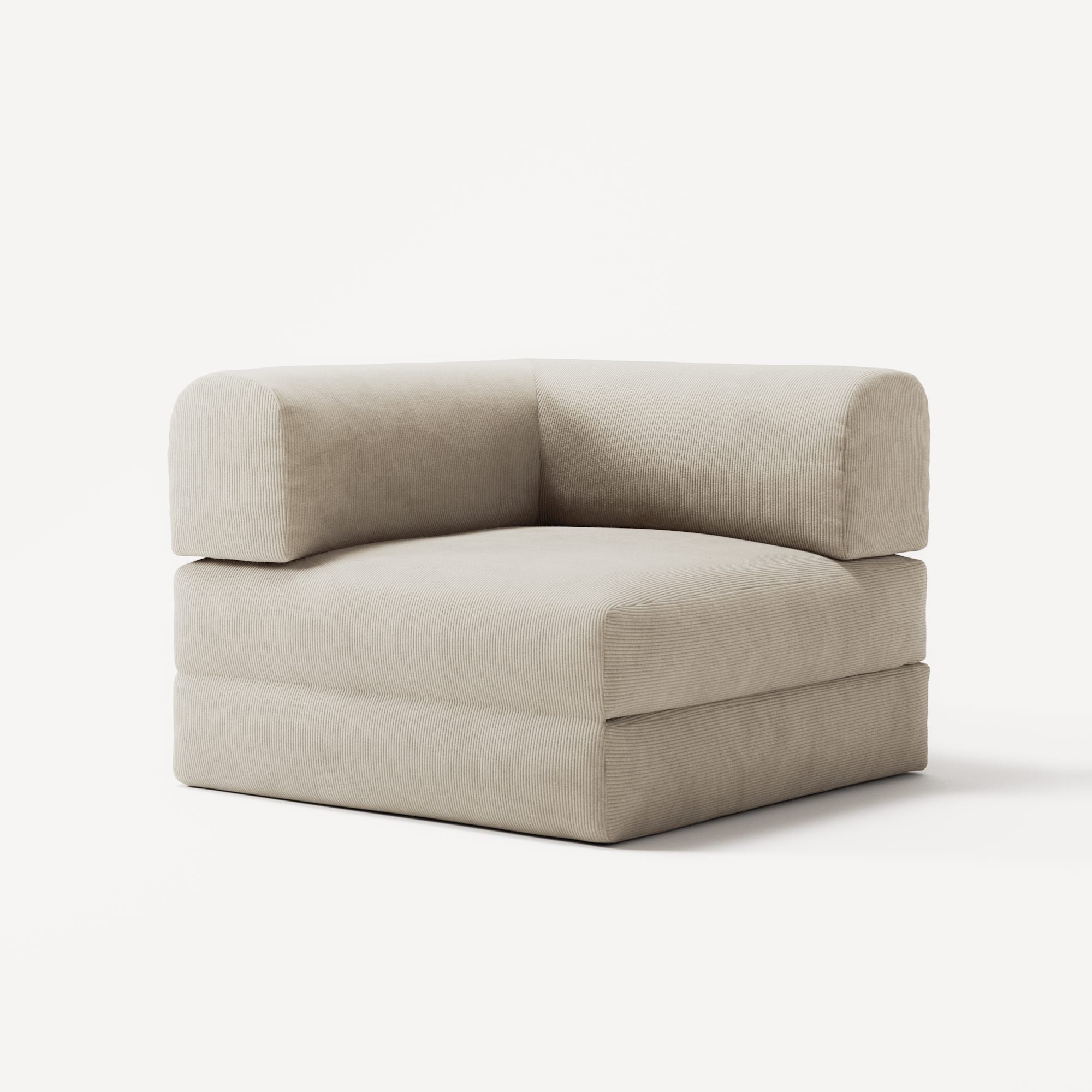 LUNA - Corner  - Corduroy Off-White