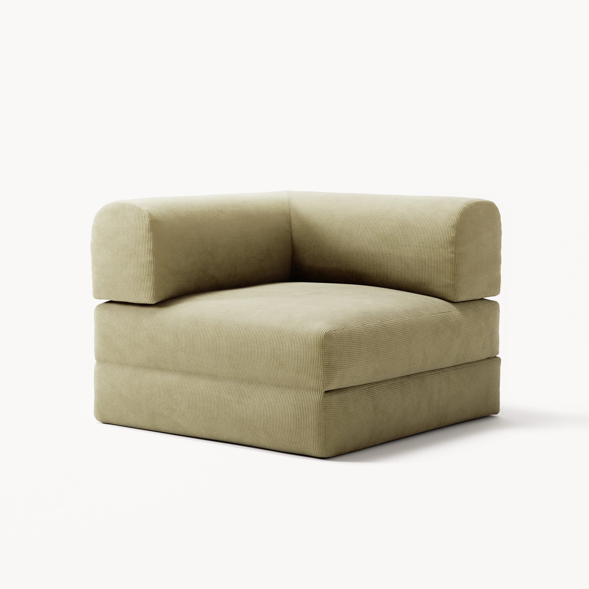 LUNA - Corner - Corduroy Lime
