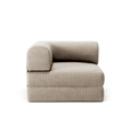 LUNA - Corner - Corduroy Pale Beige