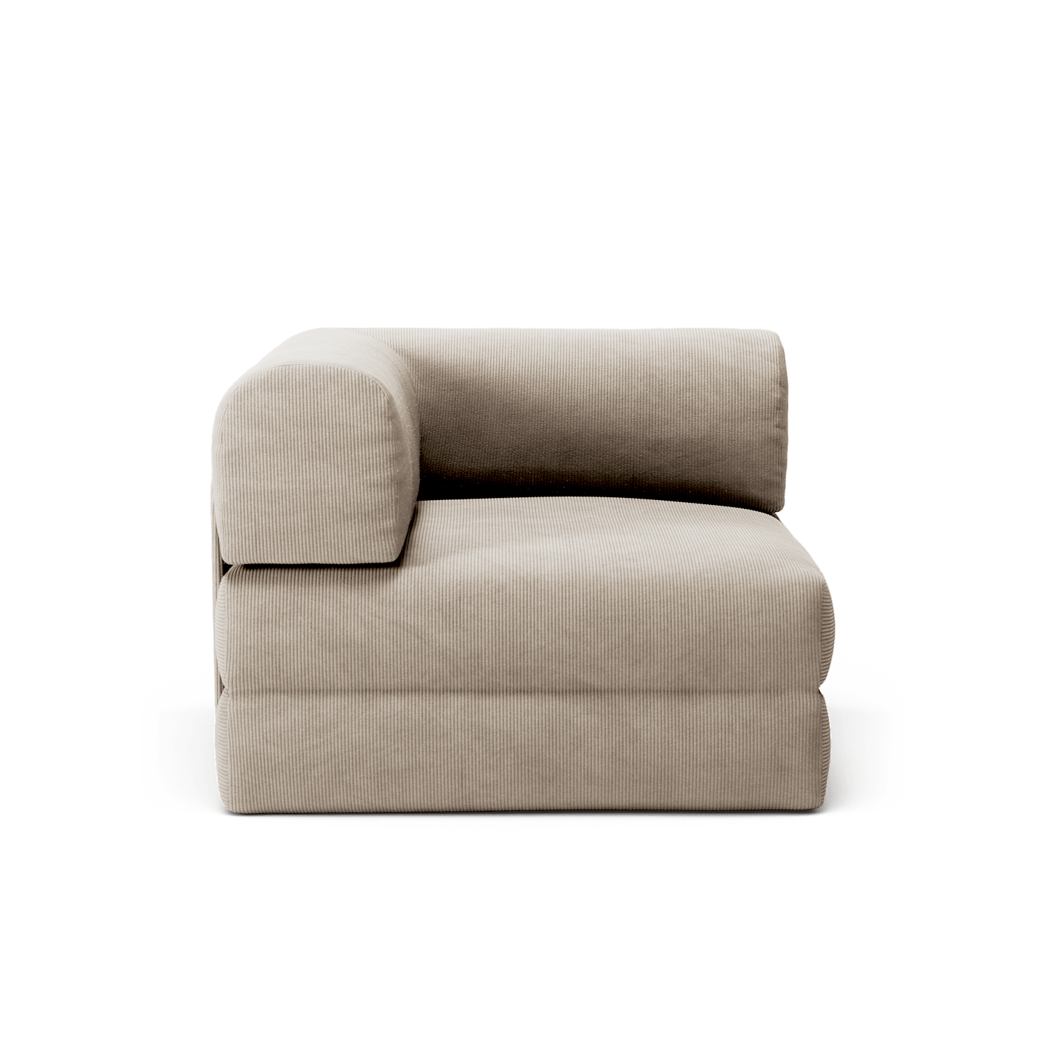 LUNA - Corner - Corduroy Pale Beige