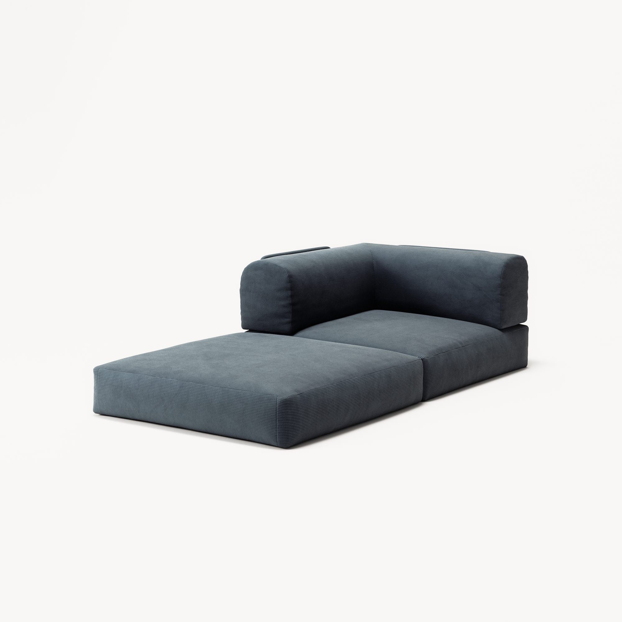 LUNA - Corner - Corduroy Dark Blue