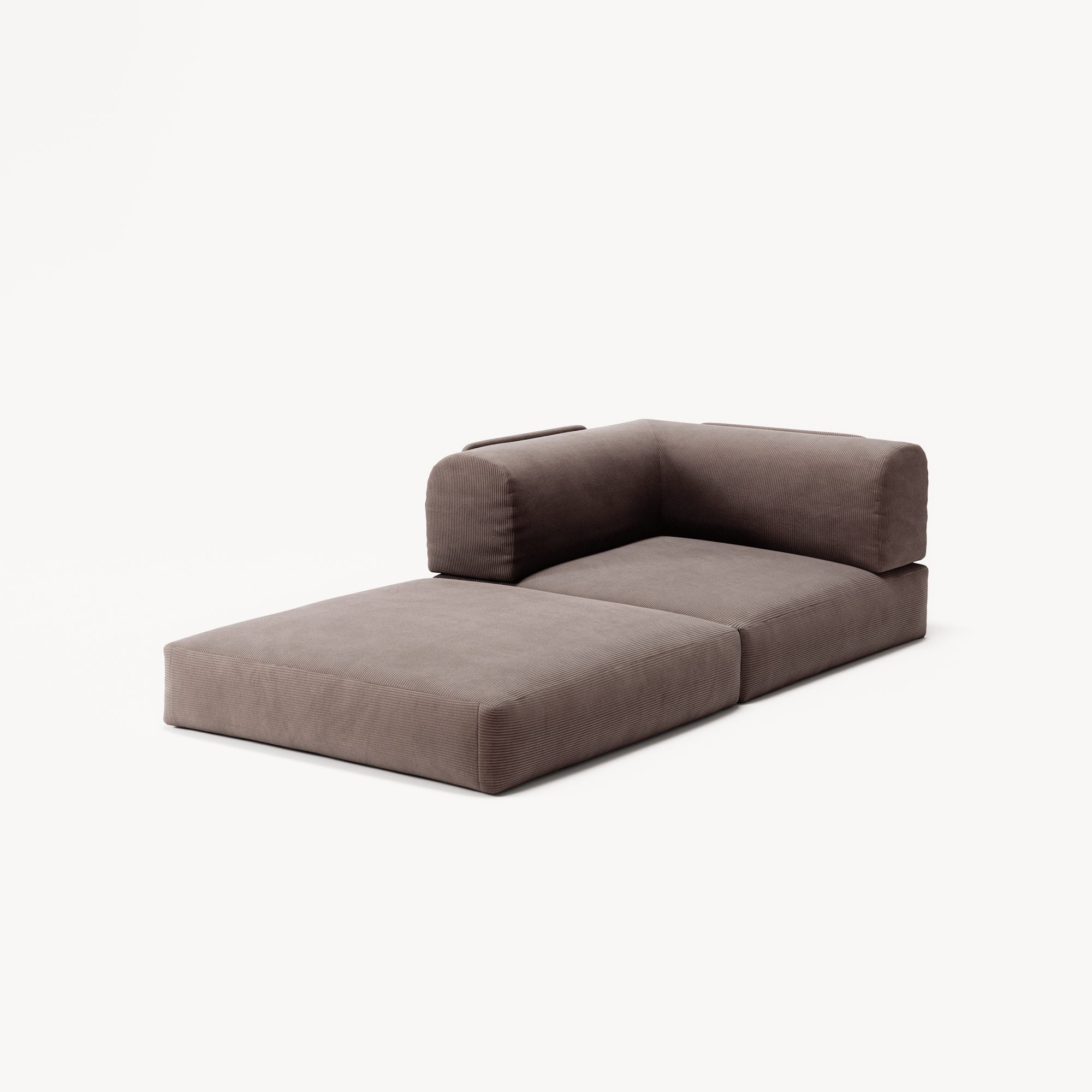 LUNA - Corner - Corduroy Warm Brown