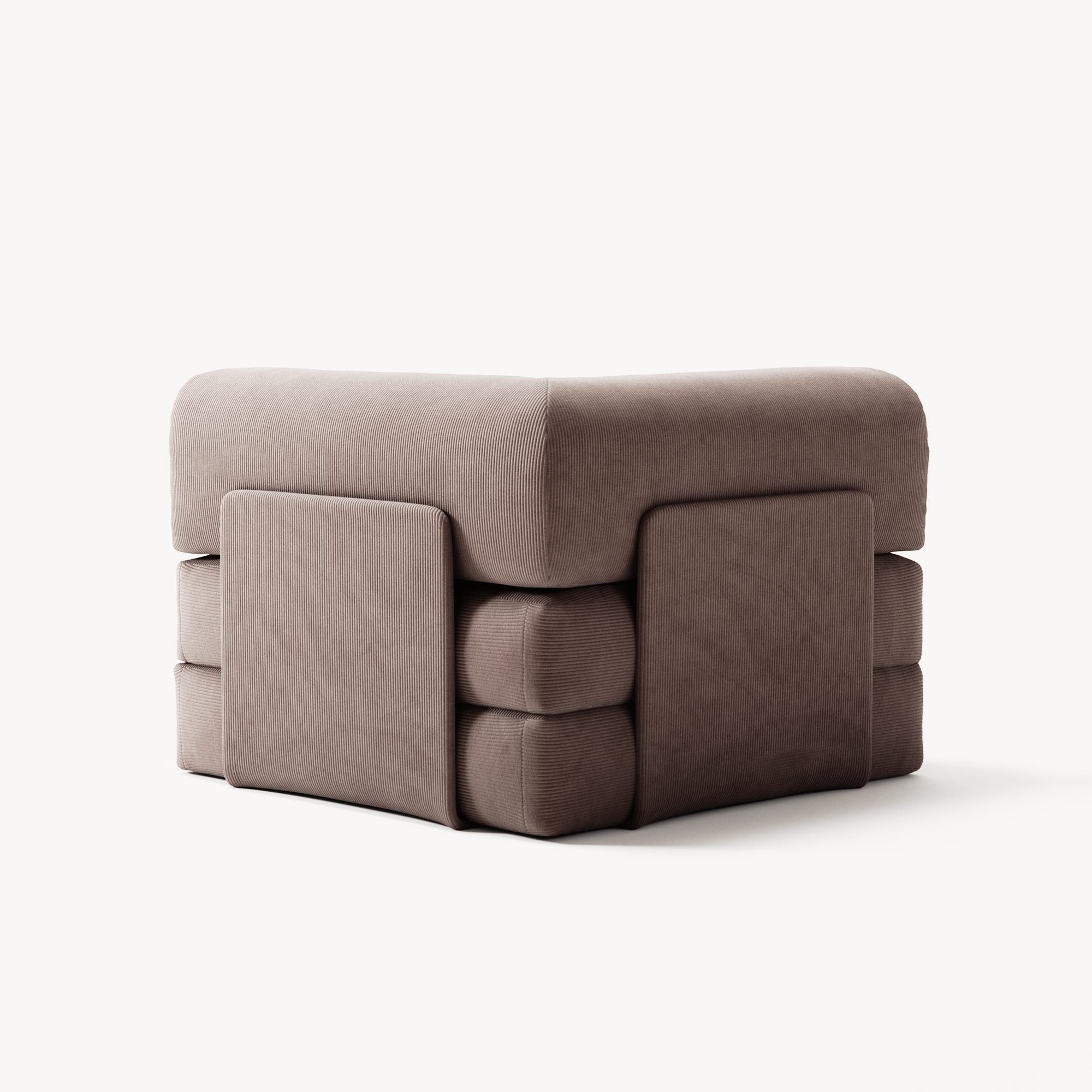 LUNA - Corner - Corduroy Warm Brown